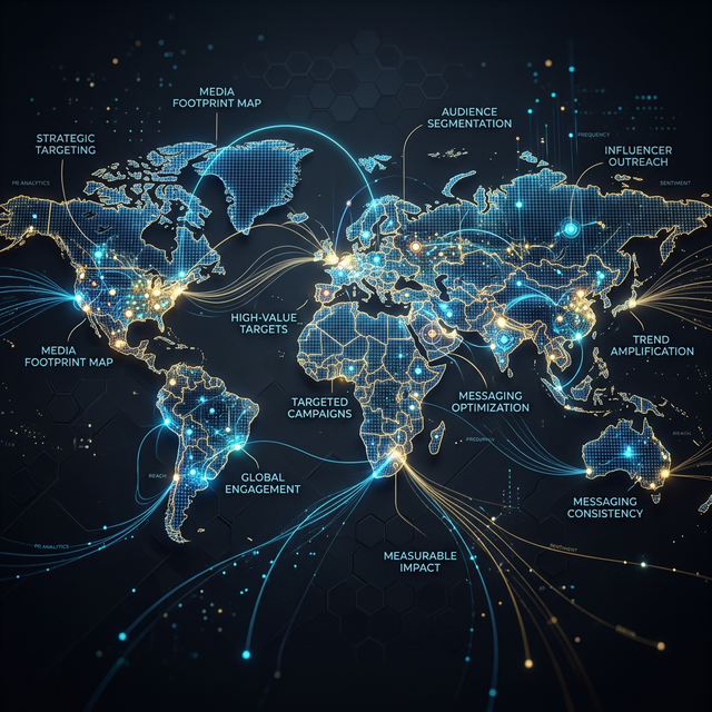 Media footprint and routing strategy