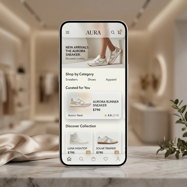 Luxury Sneaker App